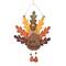 Glitzhome® 'Give Thanks' Turkey Hanging Wall Décor